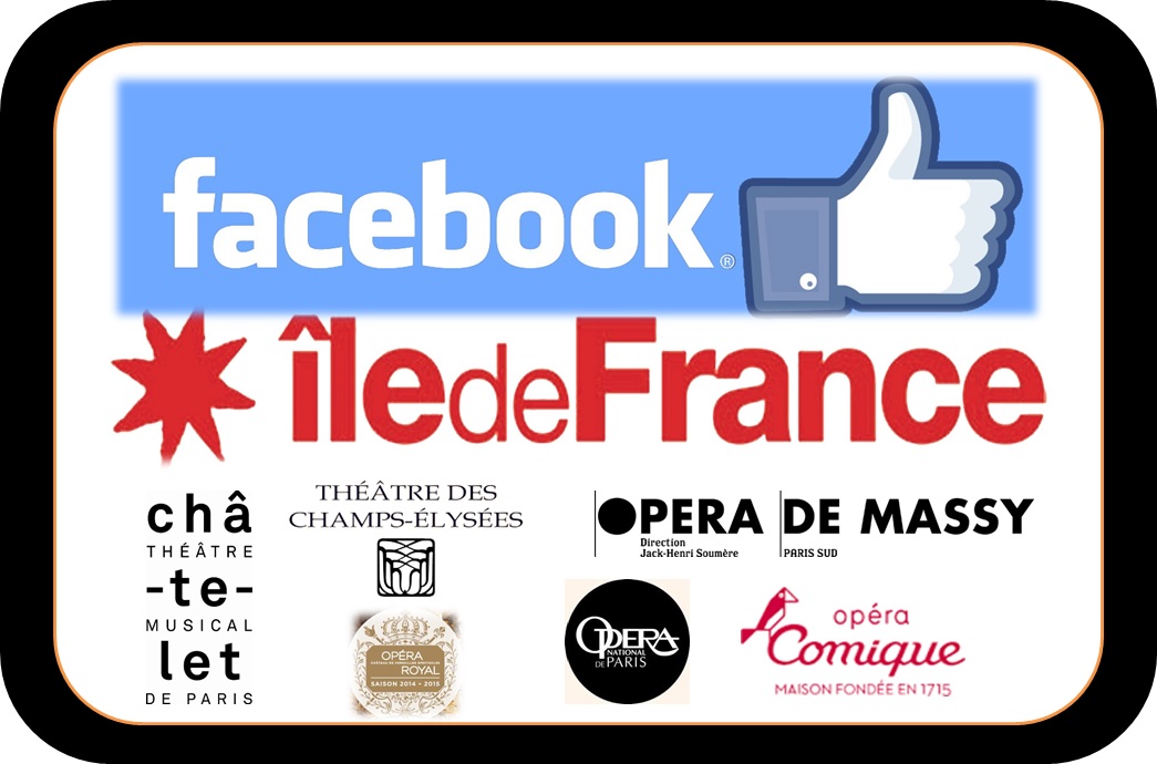 Facebook communities of Opera houses located in Paris Region